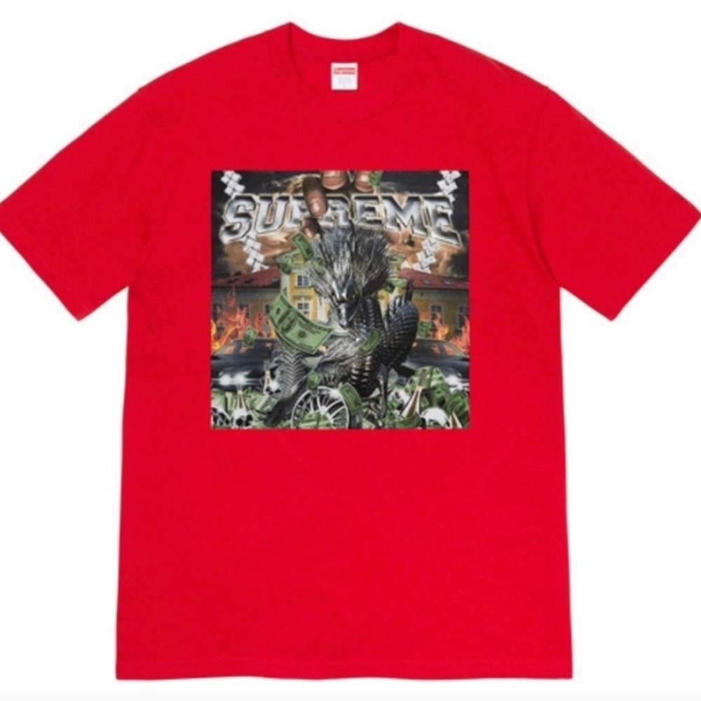 Supreme Dragon Tee XL Red